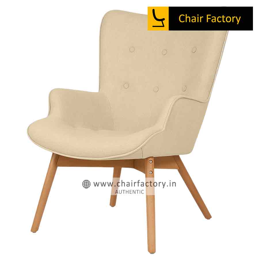 Mosiaco Beige Lounge Chair 